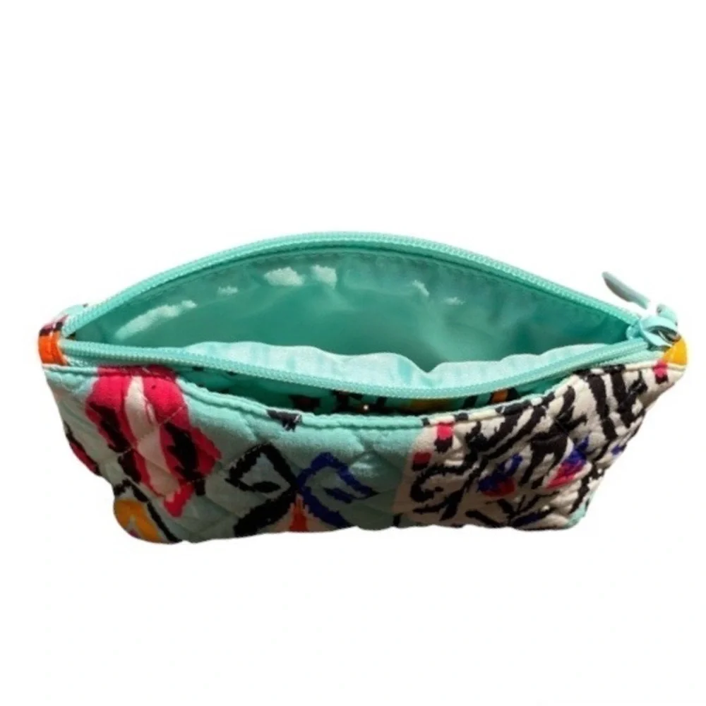 VERA BRADLEY Pueblo Cosmetic Bag with Attached Mirror